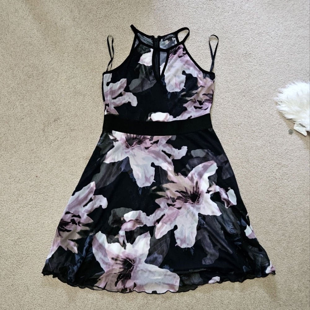 Floral Size Medium Midi Dress